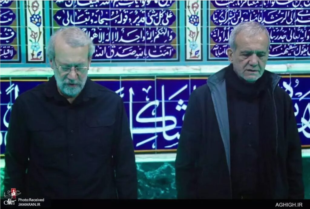 لاریجانی پزشکیان